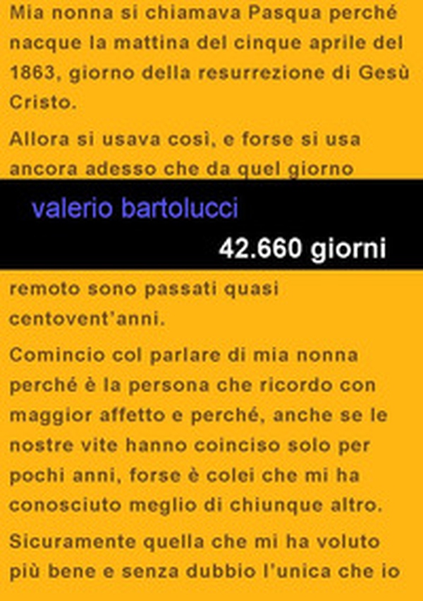 42.660 giorni - Librerie.coop 42.660 giorni - Librerie.coop