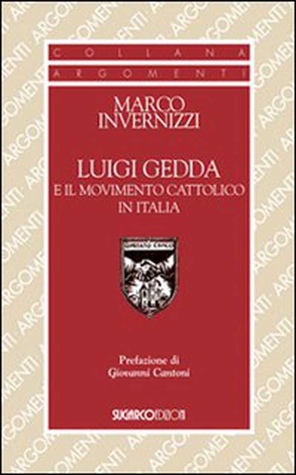 Luigi Gedda e il movimento cattolico in Italia - Librerie.coop Luigi Gedda e il movimento cattolico in Italia - Librerie.coop