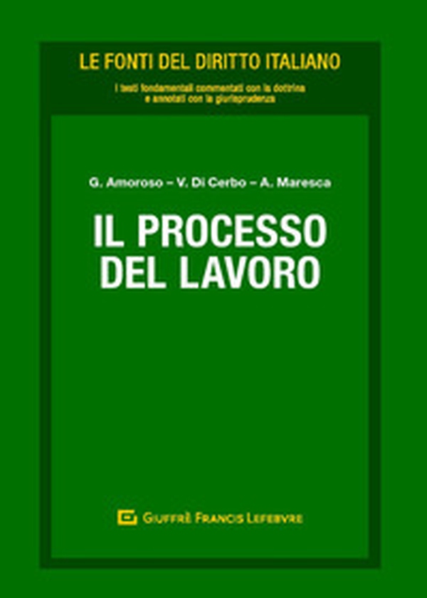 Il processo del lavoro - Librerie.coop