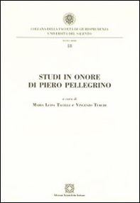 Studi in onore di Piero Pellegrino - Librerie.coop