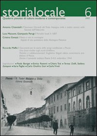 Storia locale. Quaderni pistoiesi di cultura moderna e contemporanea - Librerie.coop