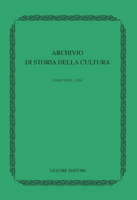 Archivio di storia della cultura - Librerie.coop Archivio di storia della cultura - Librerie.coop