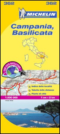 Campania, Basilicata 1:200.000 - Librerie.coop