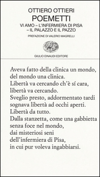 Poemetti: Vi amo-L'infermiera di Pisa-Il palazzo e il pazzo - Librerie.coop Poemetti: Vi amo-L'infermiera di Pisa-Il palazzo e il pazzo - Librerie.coop