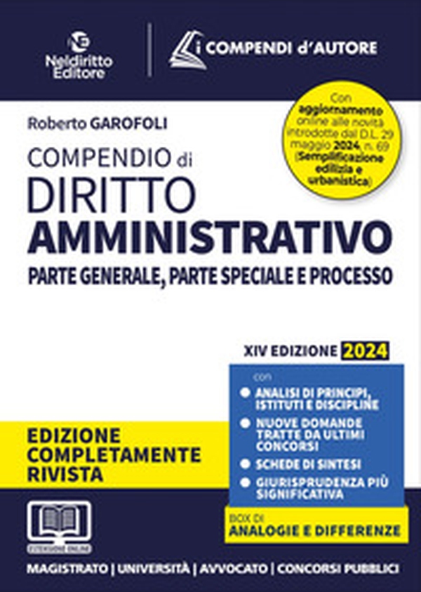 Compendio di diritto amministrativo. Parte generale e speciale - Librerie.coop Compendio di diritto amministrativo. Parte generale e speciale - Librerie.coop