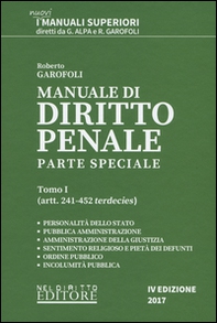 Manuale di diritto penale. Parte speciale - Librerie.coop