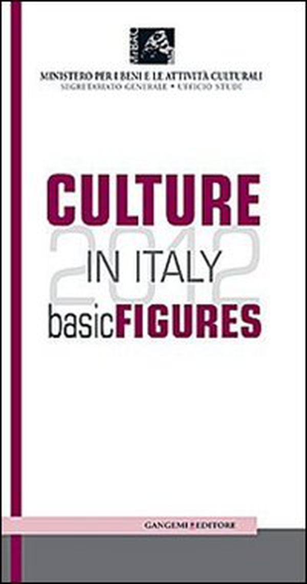 Culture in Italy. Basic figures - Librerie.coop Culture in Italy. Basic figures - Librerie.coop