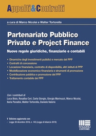 Partenariato pubblico privato e project finance - Librerie.coop