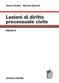 Lezioni di diritto processuale civile - Vol. 2 - Librerie.coop