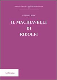 Il Machiavelli di Ridolfi - Librerie.coop