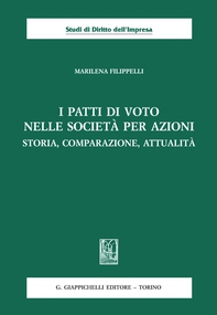 I patti di voto nella società per azioni - Librerie.coop I patti di voto nella società per azioni - Librerie.coop