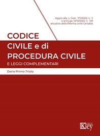 Codice civile e di procedura civile e leggi complementari - Librerie.coop
