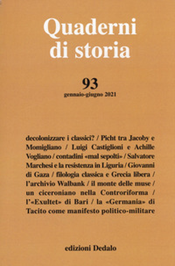 Quaderni di storia - Librerie.coop Quaderni di storia - Librerie.coop