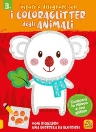 Imparo a disegnare con i coloraglitter degli animali - Librerie.coop