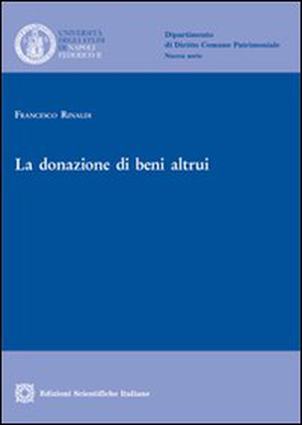 La donazione di beni altrui - Librerie.coop La donazione di beni altrui - Librerie.coop