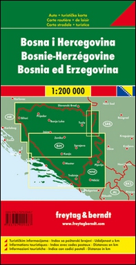 Bosnia Herzegovina 1:200.000 - Librerie.coop