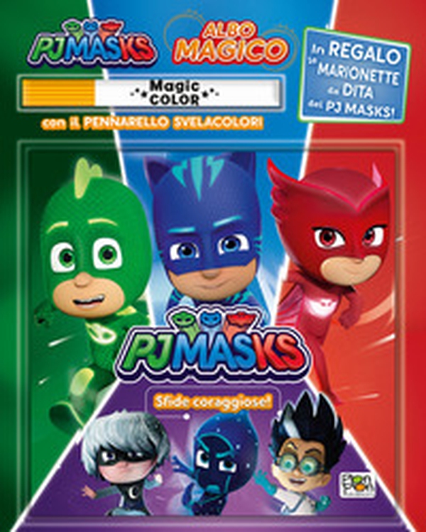 Sfide coraggiose. Pj Masks. Albo magico - Librerie.coop Sfide coraggiose. Pj Masks. Albo magico - Librerie.coop