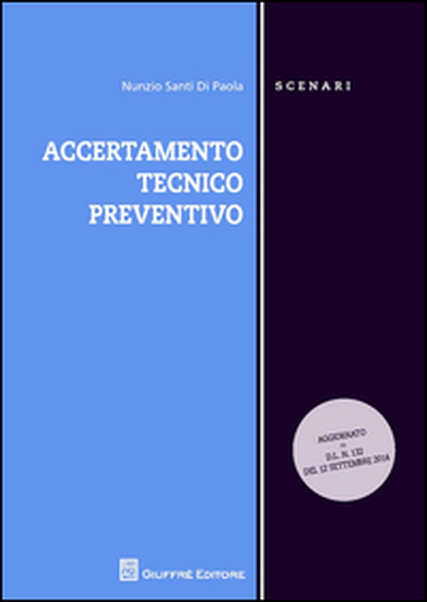 Accertamento tecnico preventivo - Librerie.coop Accertamento tecnico preventivo - Librerie.coop