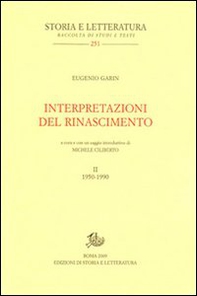 Interpretazioni del Rinascimento (1950-1990) - Vol. 2 - Librerie.coop