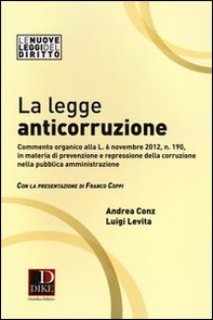 La legge anticorruzione - Librerie.coop
