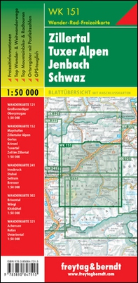 Zillertal 1:50.000 - Librerie.coop