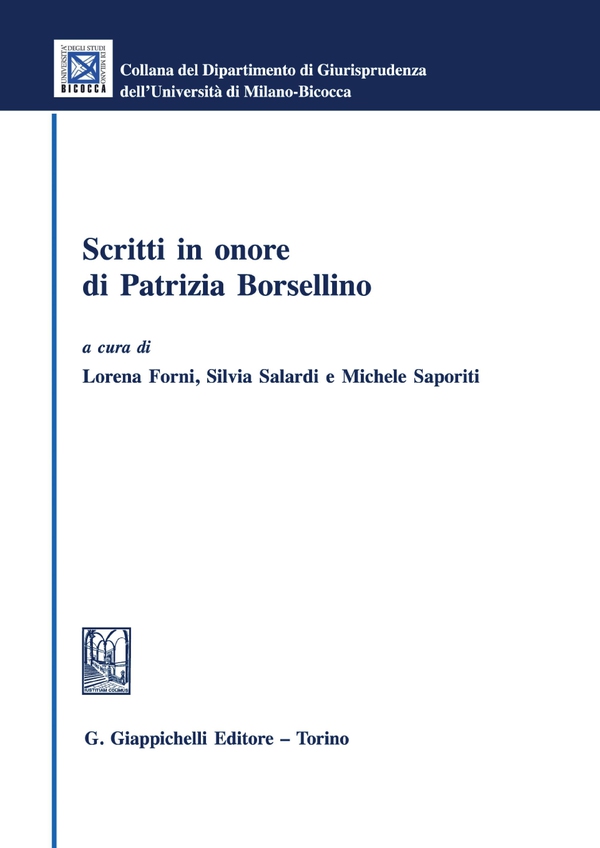 Scritti in onore di Patrizia Borsellino - e-Book - Librerie.coop Scritti in onore di Patrizia Borsellino - e-Book - Librerie.coop