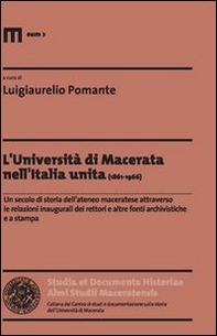 L'Università di Macerata nell'Italia unita (1861-1966) - Librerie.coop