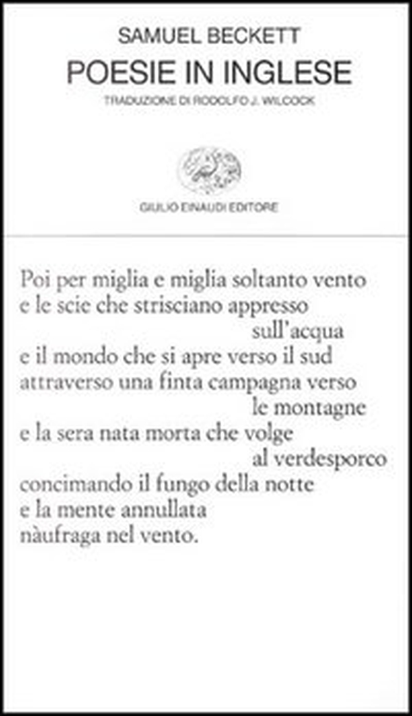 Poesie in inglese - Librerie.coop