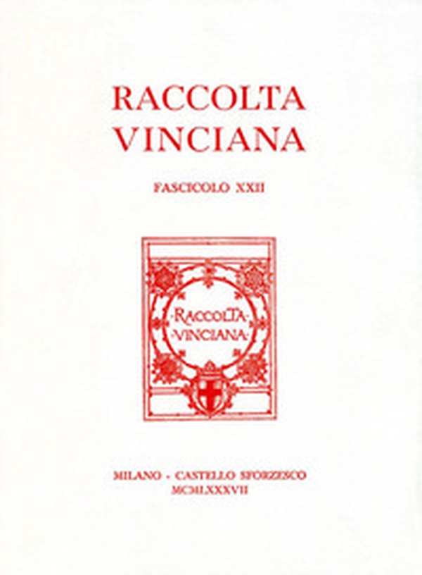 Raccolta Vinciana - Vol. 22 - Librerie.coop Raccolta Vinciana - Vol. 22 - Librerie.coop