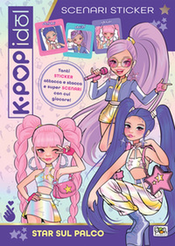 Star sul palco. K-pop Idol. Scenari sticker - Librerie.coop