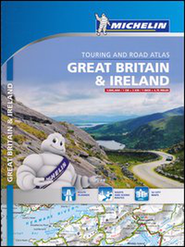 Great Britain & Ireland. Touring and road atlas 1:300.000 - Librerie.coop Great Britain & Ireland. Touring and road atlas 1:300.000 - Librerie.coop