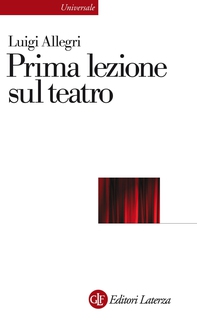 Prima lezione sul teatro - Librerie.coop