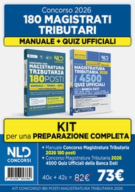 Kit concorso 180 Magistrati Tributari. Manuale di teoria per la prova preselettiva + 4500 quiz ufficiali della banca dati - Librerie.coop