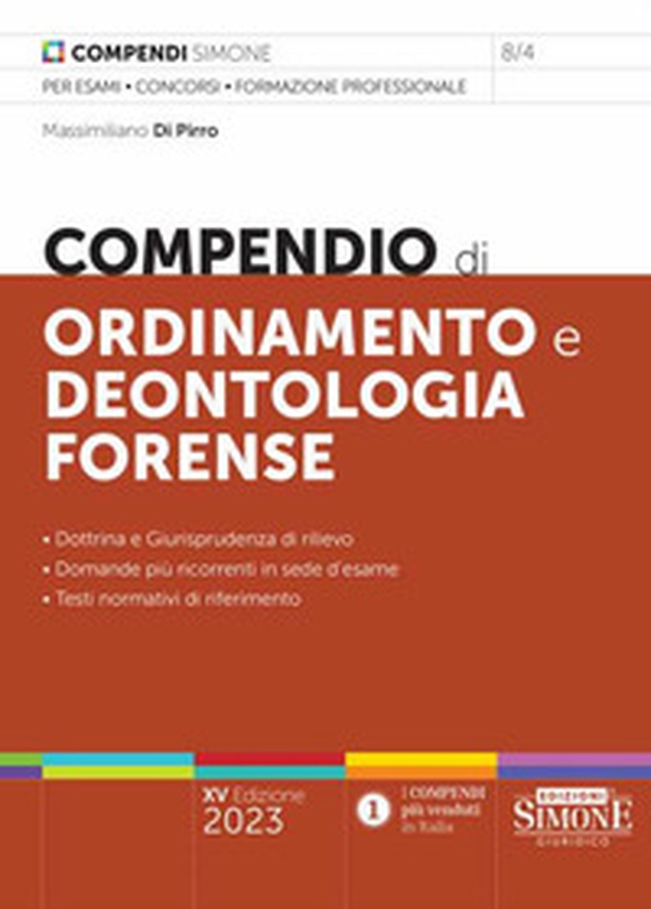 Compendio di ordinamento e deontologia forense - Librerie.coop Compendio di ordinamento e deontologia forense - Librerie.coop