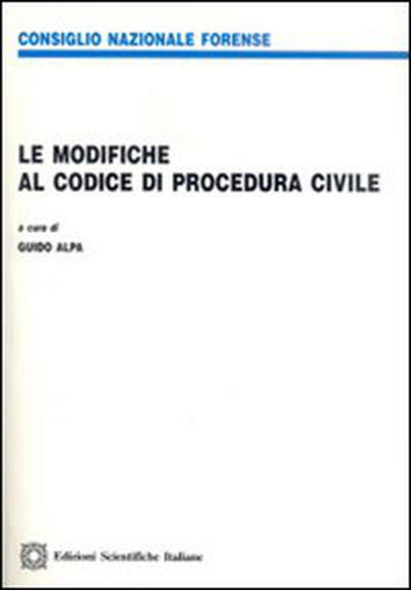 Le modifiche al codice di procedura civile - Librerie.coop Le modifiche al codice di procedura civile - Librerie.coop