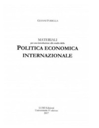 Materiali per una introduzione allo studio della politica economica internazionale - Librerie.coop