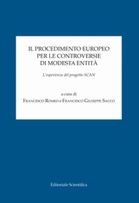 Il procedimento europeo per le controversie di modesta entità. L'esperienza del progetto SCAN - Librerie.coop