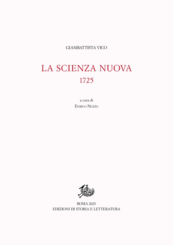 La scienza nuova 1725 - Librerie.coop