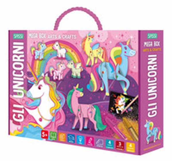Gli unicorni. Mega box arts & crafts - Librerie.coop Gli unicorni. Mega box arts & crafts - Librerie.coop