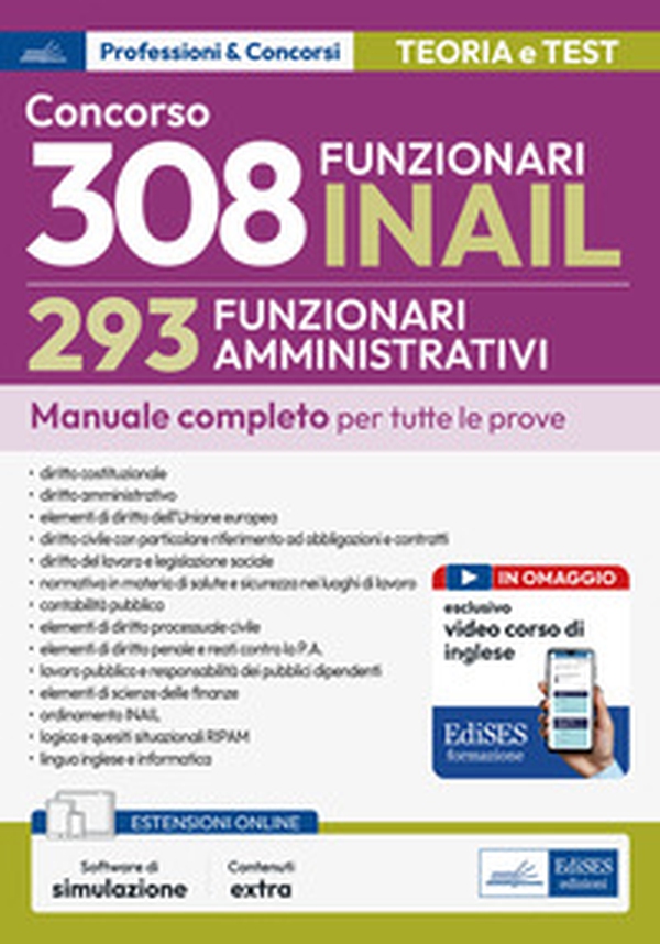 Concorso Ripam 293 funzionari amministrativi Inail. Manuale - Librerie.coop Concorso Ripam 293 funzionari amministrativi Inail. Manuale - Librerie.coop