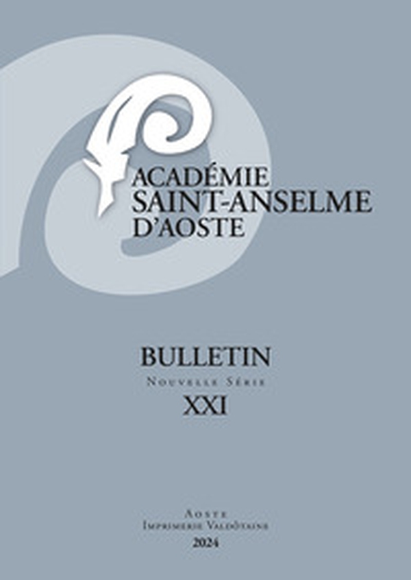 Bulletin Academie Saint-Anselme d'Aoste - Vol. 21 - Librerie.coop Bulletin Academie Saint-Anselme d'Aoste - Vol. 21 - Librerie.coop
