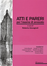 Atti e pareri per l'esame di avvocato - Librerie.coop