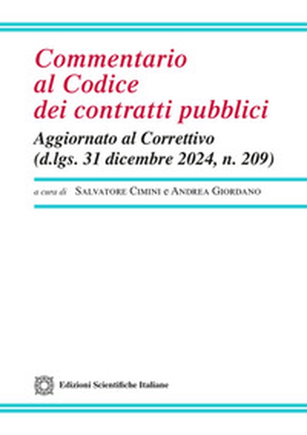 Commentario al codice dei contratti pubblici - Librerie.coop Commentario al codice dei contratti pubblici - Librerie.coop