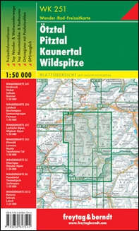 Otztal Pitztal 1:50.000 - Librerie.coop