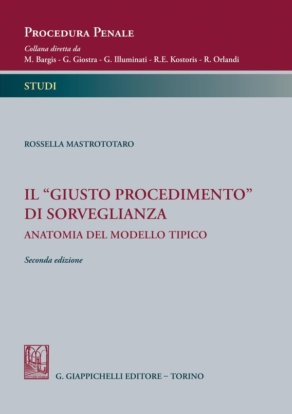 Il "giusto procedimento" di sorveglianza - e-Book - Librerie.coop Il "giusto procedimento" di sorveglianza - e-Book - Librerie.coop