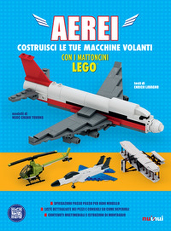 Aerei. Costruisci le tue macchine volanti con i mattoncini Lego® - Librerie.coop Aerei. Costruisci le tue macchine volanti con i mattoncini Lego® - Librerie.coop