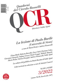 QCR. Quaderni del Circolo Rosselli - Librerie.coop