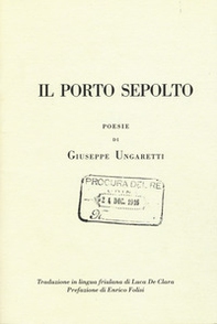Il porto sepolto - Librerie.coop Il porto sepolto - Librerie.coop