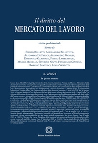 Il diritto del mercato del lavoro - Vol. 2 - Librerie.coop