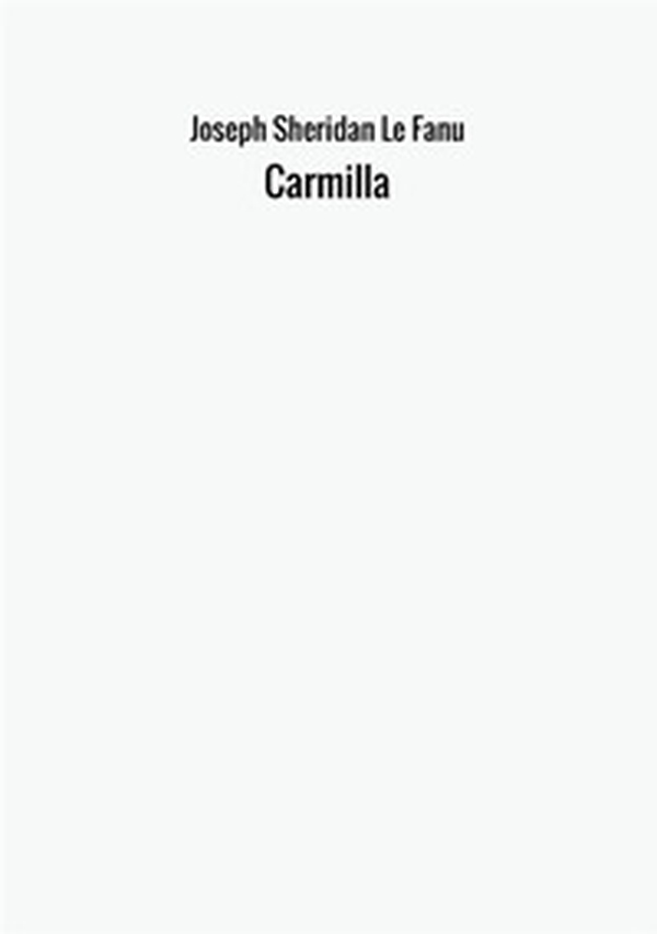 Carmilla - Librerie.coop Carmilla - Librerie.coop